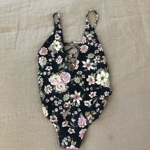 Billabong One-piece Swim - floral surf - M